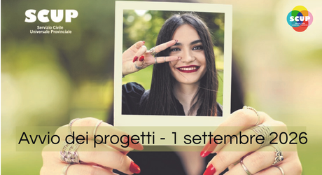 I nuovi progetti in partenza l’1 settembre